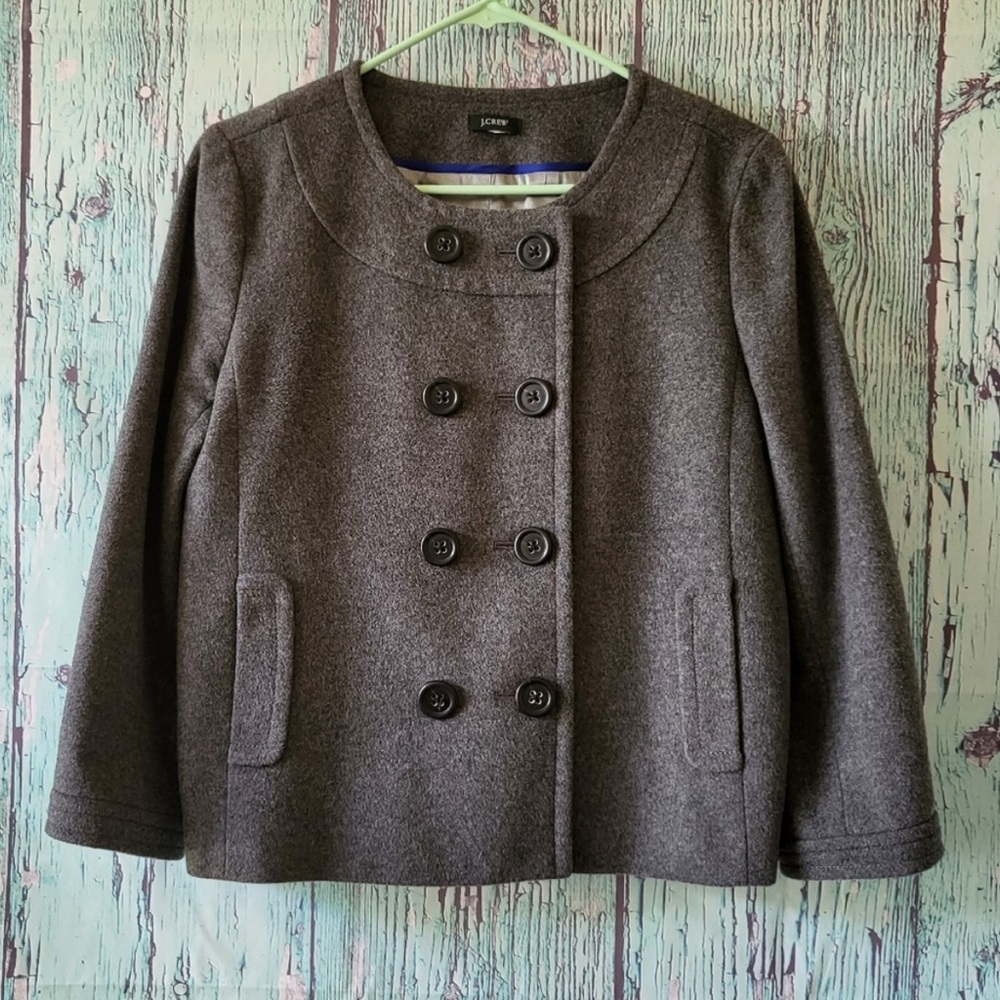 J Crew Wool Peacoat jacket blazer